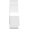 Ekena Millwork Ericson Architectural Grade PVC Gable Bracket, 84"W x 17 1/2"H x 6"D x 6"F, 5/12 Pitch GBP084X18X0606ERI00 - alternate 4